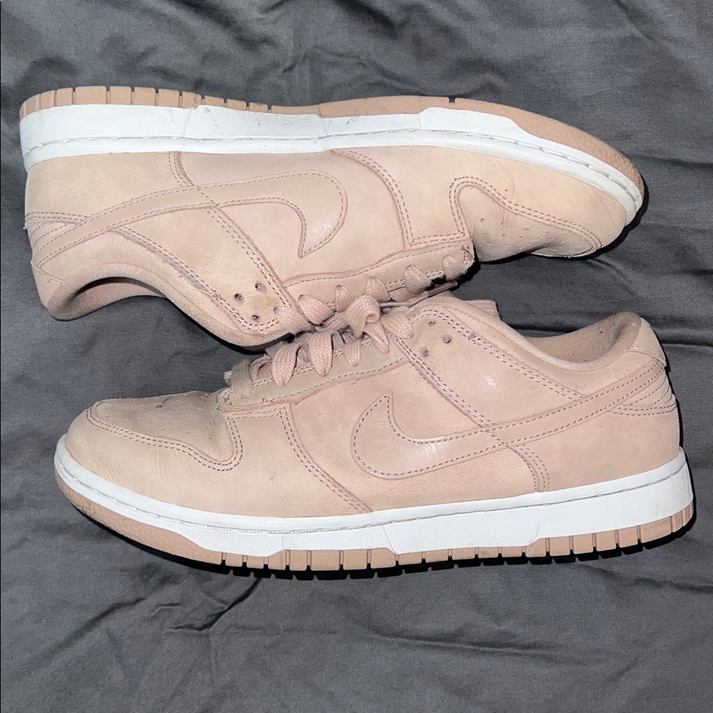 Nike Womens Beige Cream Dunks 8